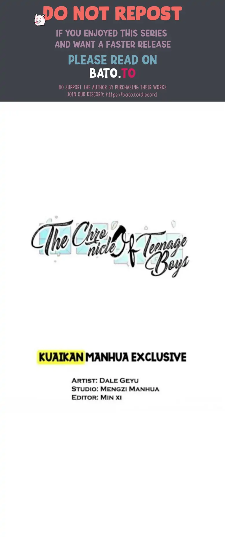 the Chronicle Of Teenager Boys-Chapter 5